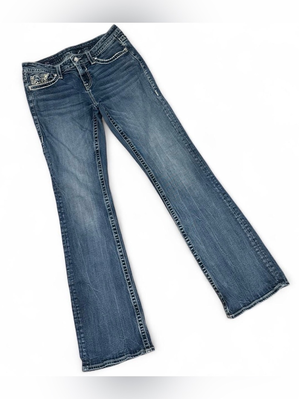 Vigoss Classic Women's Bootcut Jeans - Blue